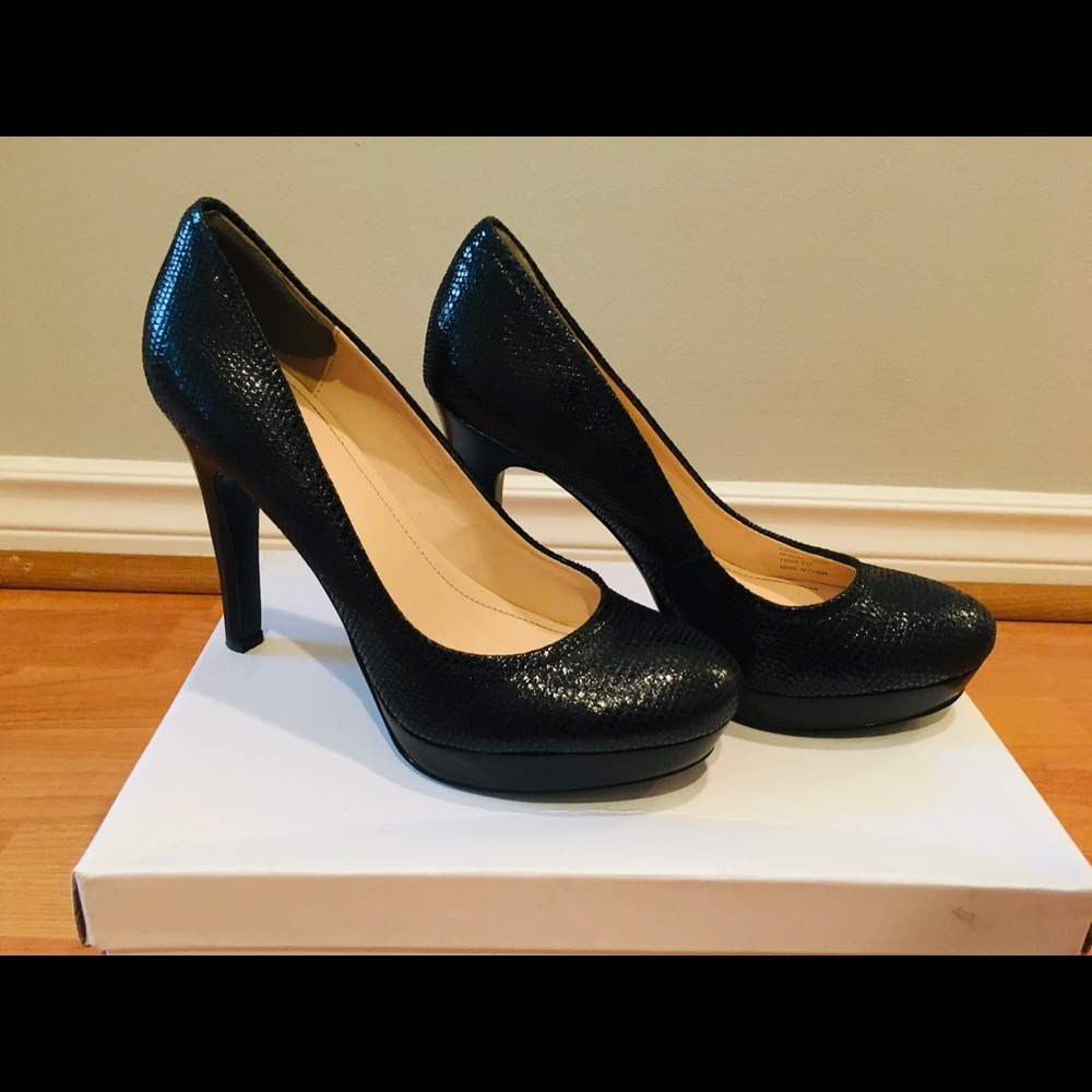 Calvin Klein Black Kendall Heels